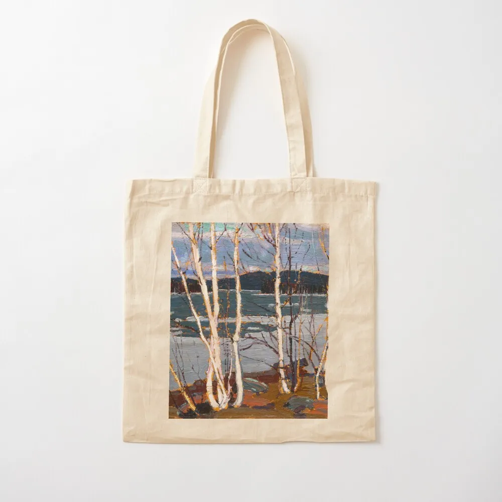 Tom Thomson - Весна в Algonquin Park Tote Bag Сумки для покупок для покупок эко-сумка складная