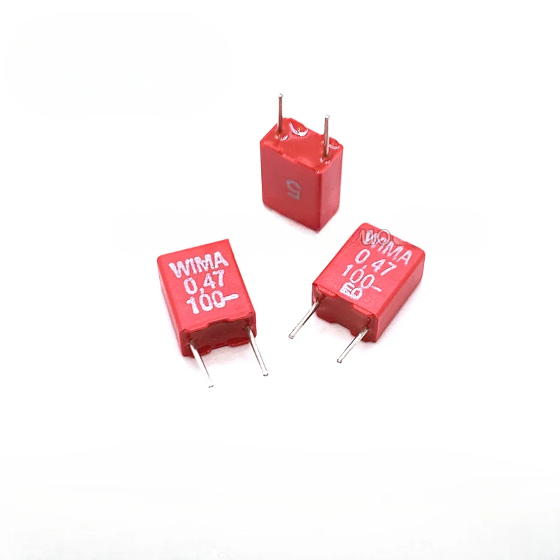 5 шт./20 шт. WIMA MKS2 100 в 0,47 мкФ u47 5% в 100 мкФ 474 фольгированный пленочный конденсатор в НФ расстояние ноги 5 мм