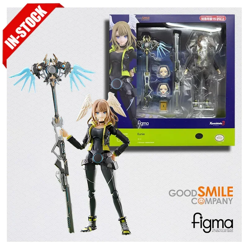 Оригинальная фигурка GSC Figma Xenoblade Chronicles 3 14,5 см Eunie, фигурка аниме, коллекции игрушек, подарки, оптовая продажа модели