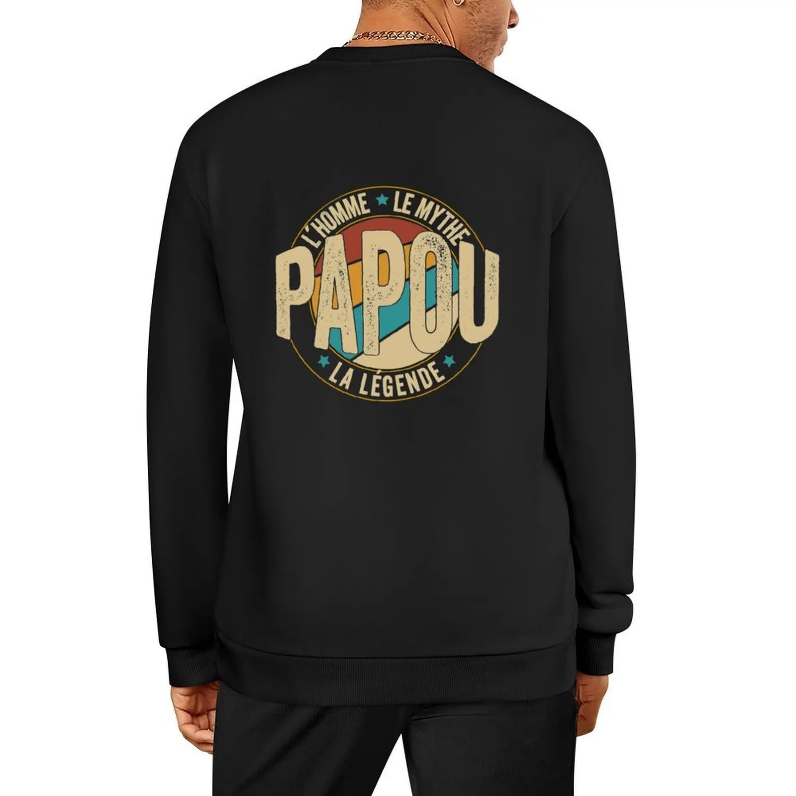 Homme Cadeau Papou l'Homme le Mythe la Légende PAPA пуловер блузка зимняя одежда мужская одежда спортивные костюмы толстовка мужская
