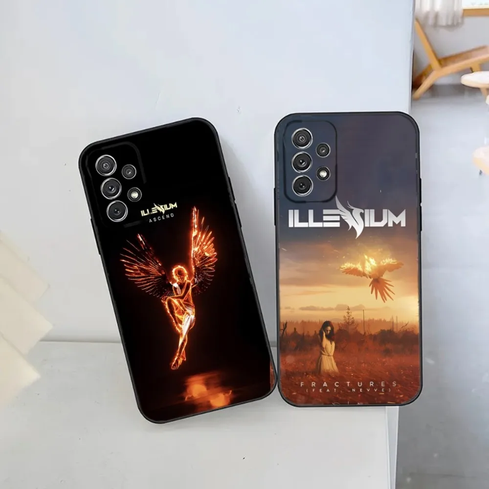 Чехол для телефона DJ I-IlleniumS ASCEND для Samsung S21, S22 Ultra, S20, S30 plus, S22 plus, S23, S30 ultra 5G, силиконовый чехол