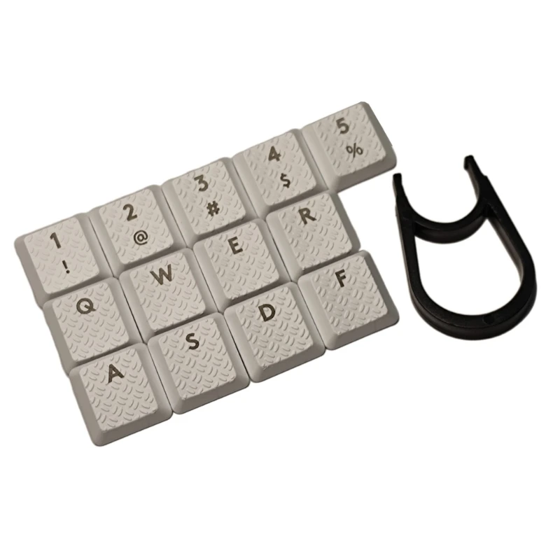 Фото Противоскользящие текстурированные колпачки для клавиш для G813/G815/G915/G913 TKL RGB клавиатуры с подсветкой, сменные колпачки №2