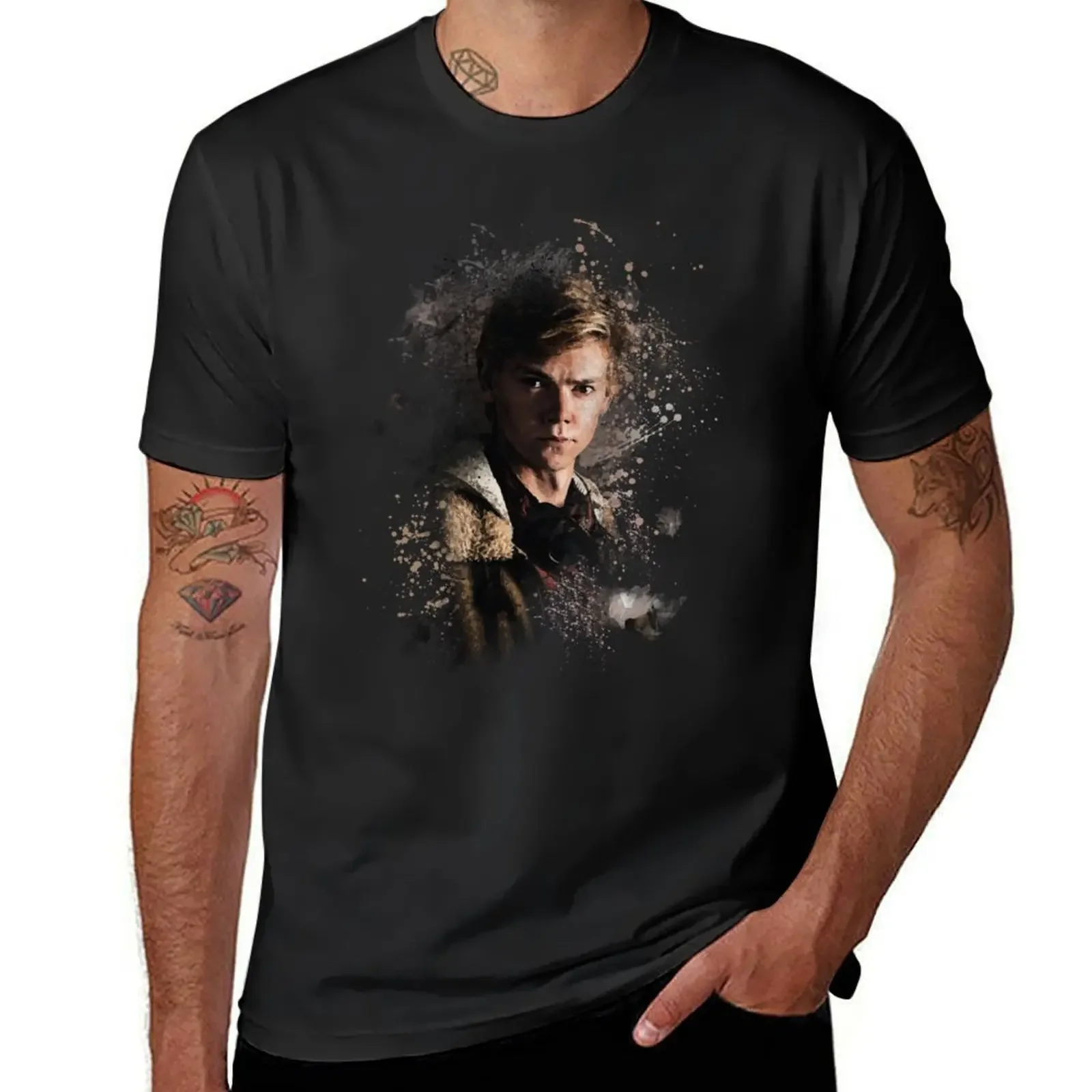 Newt-Maze Runner Campotage дизайн футболка синяя архая одежда в стиле хиппи уличная одежда футболки для мужчин
