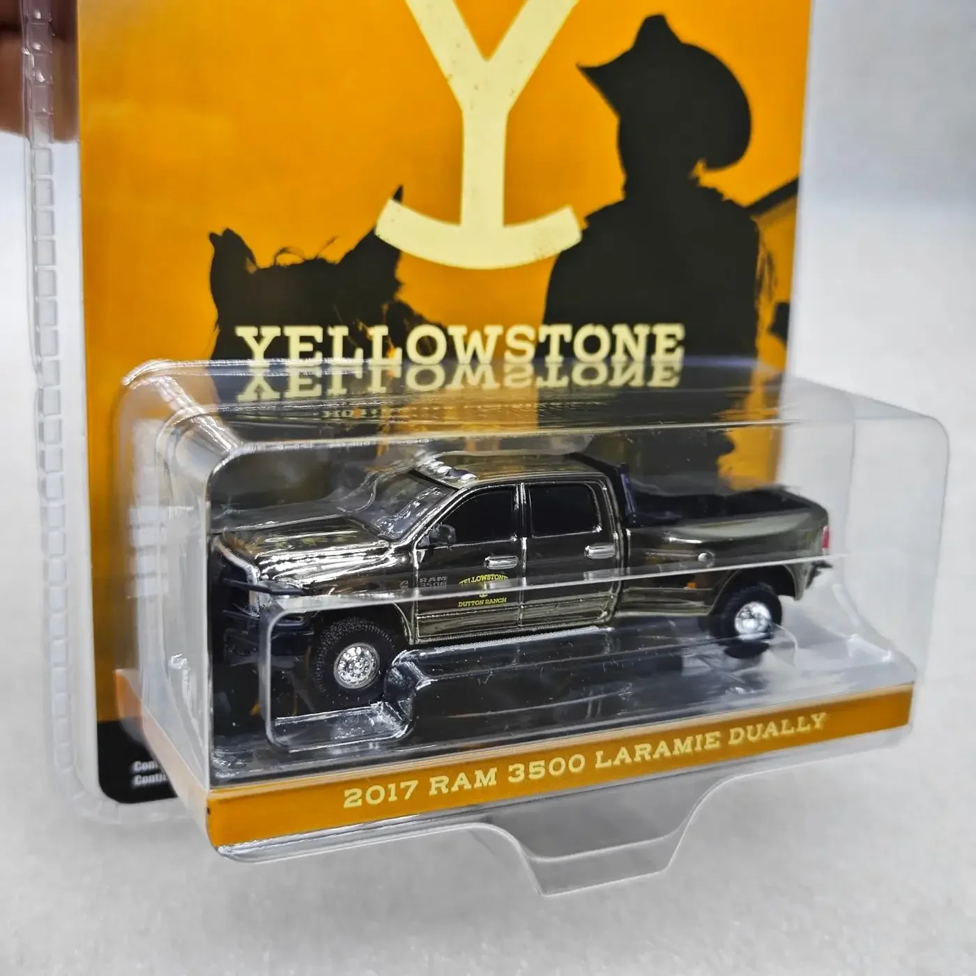 GreenLight 1:64 2017, Ram 3500 Laramie Dually, имитация сплава, коллекция моделей автомобилей, подарок (art.: 3920d1442c828) - 3920d1442c828