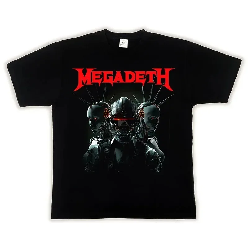 MEGADETH TRIVIUM Летняя Хлопковая Футболка Унисекс В Уличном Стиле С Рок-принтом И Коротким Рукавом Европейский Американский ... (art.: 3920ca9f1401e) - 3920ca9f1401e