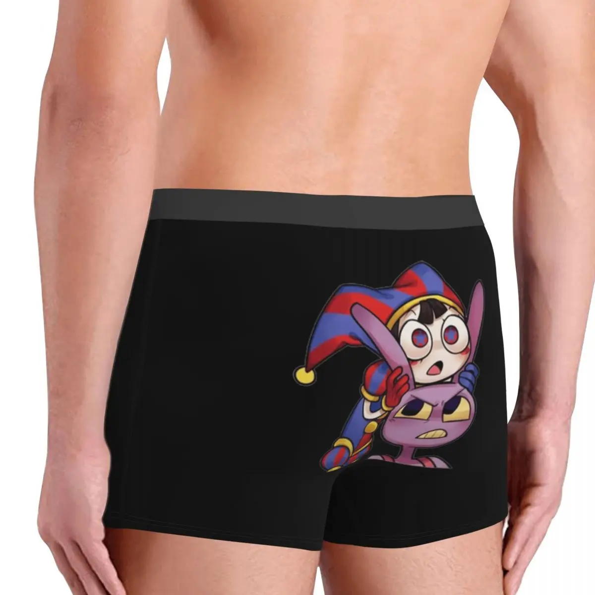 Фото Трусы-боксеры, шорты Pomni Tadc Jax The Amazing Circus, мужские удобные трусы для Homme, мужские подарки бойфренду №3