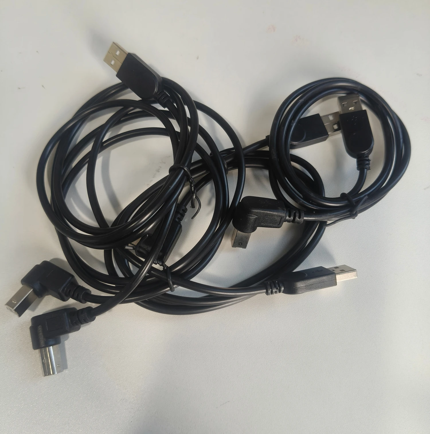 USB 2.0 A «папа» — USB B «папа» типа B BM вверх, вниз, левый и правый угол, сканер принтера, кабель 90 градусов, угловой кабель BM, 1–1,5 м