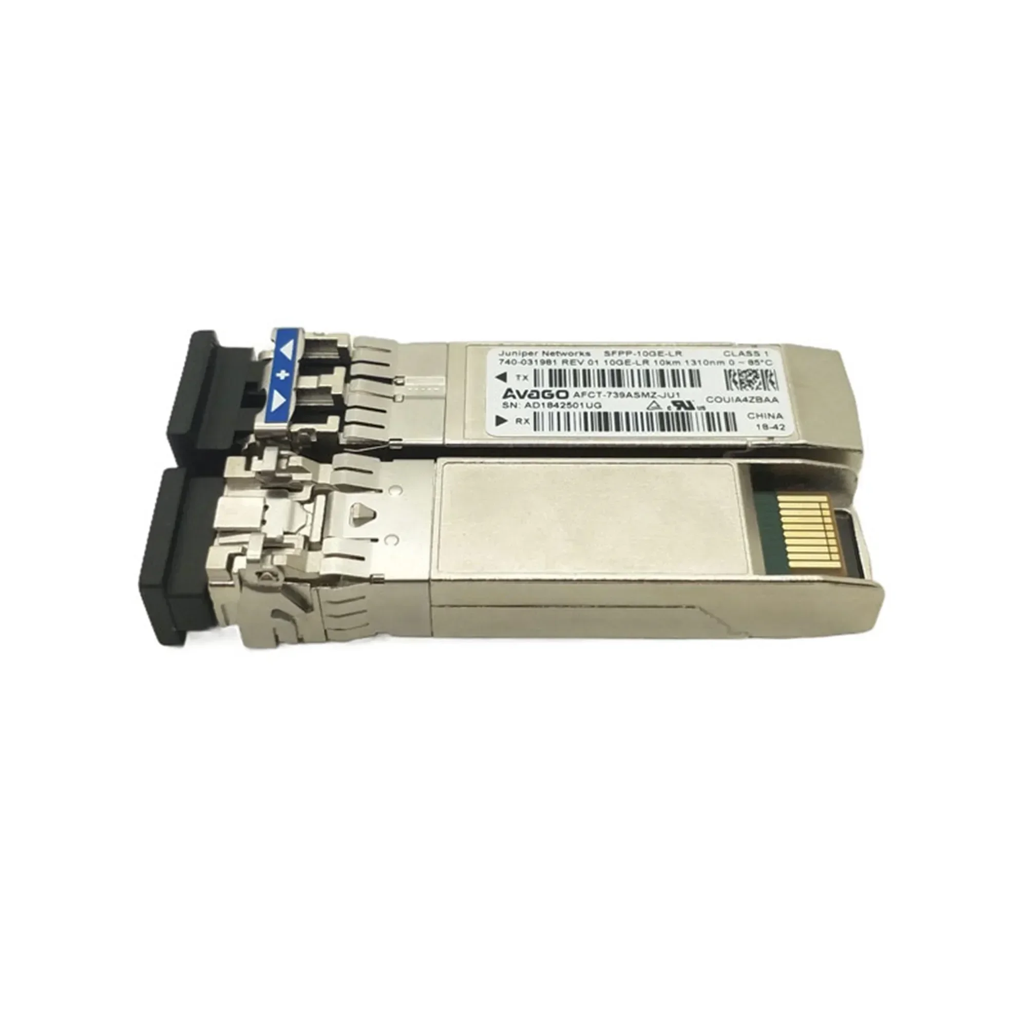 Juniper SFP 10g lr/AFCT-739ASMZ-JU1/740-031981/SFPP-10GE-LR/1310NM 10 км оптоволоконный переключатель/адаптер оптоволоконного модуля