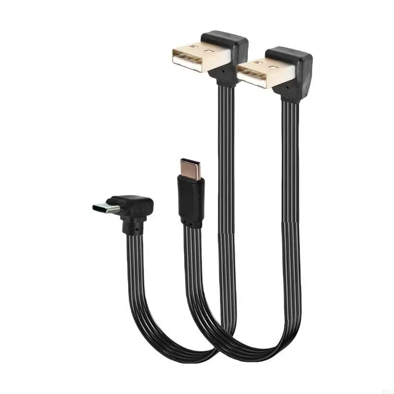 W91A 10CM-1M USB TO USB C Power Wire Carging Berg 480 Мбит / с.