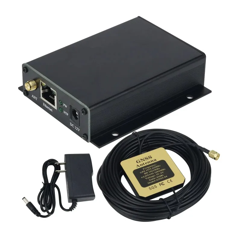 FC-NTP-Mini NTP-сервер Настольный сетевой сервер времени с одним портом Ethernet для глобальной системы позиционирования Beidou GLONASS QZSS