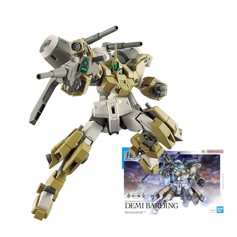 Фото Оригинальная серия BANDAI GUNDAM 1/144, ведьма Меркурия GUNDVOLVA GUNDAM CALIBARN DEMI BARDING HEINDREE STURM, сборная модель №4