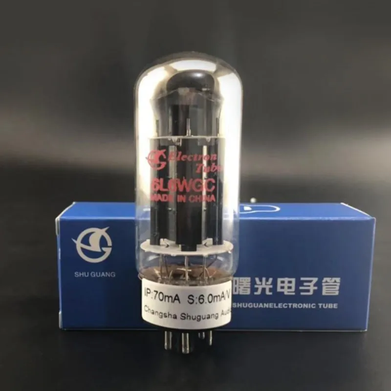 1 шт. трубка 6L6WGC Shuguang вместо 6P3P 6L6GC 350C. Заводские параметры соответствия последовательно.