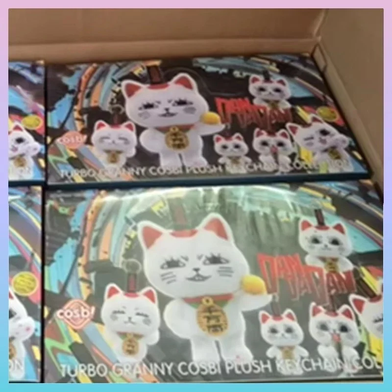 Горячие игрушки Cosbi Dan Da Dan Mystery Box слепая коробка Fortune Cat плюшевая кукла модная детская игрушка в подарок на день рождения
