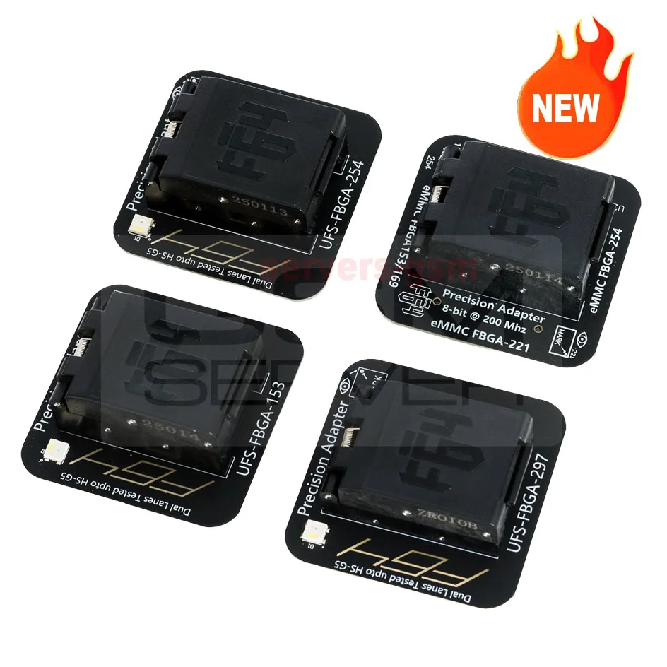 Фото 2025 НОВЫЙ ОРИГИНАЛ F64 Flash 64 Ultra UFS EMMC (eMMC 4 В 1, UFS153, UFS254, UFS297) Гнездо АДАПТЕРА №2