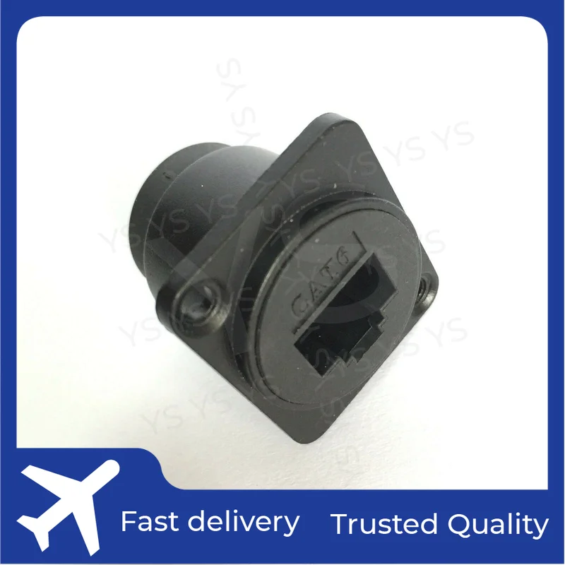 2 Unidas Adaptador RJ45 Cat 6 Feedthru Montagem Em Painel (tipo D) Conector-f категория Para F11) (art.: 3920d0e2e0e21) - 3920d0e2e0e21