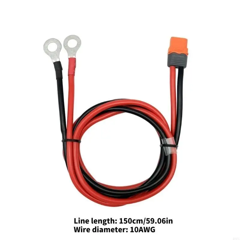 XT60I до O Ring Cable Cable 10AWG 150 см. Расширение для солнечных генераторов