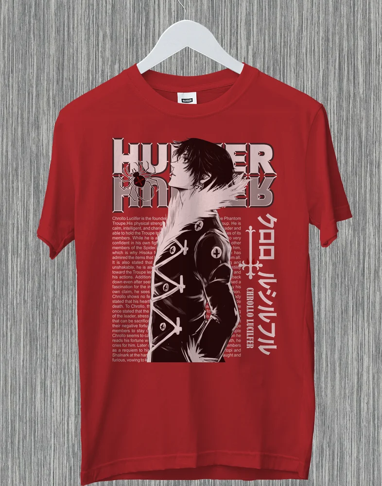 Chrollo Lucilfer фантомная труппа 0 лидер Охотник X Hunter Аниме Забавный подарок футболка (art.: 3920c96018b64) - 3920c96018b64