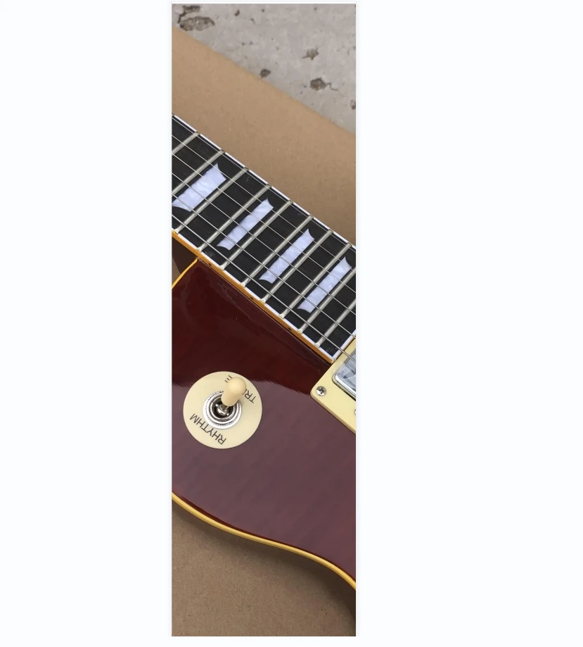 Фото Изготовленная на заказ хромированная фурнитура Flame Maple Top, бесплатная доставка, центр в Китае, готова в магазине №2