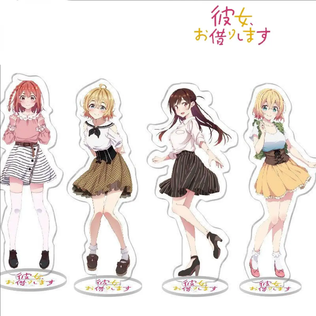 Rent-A-Girlfriend Chizuru Ichinose, аниме, акриловая подставка, милая школьница, украшение для рабочего стола, коллекционные периферийные устройства для фанатов