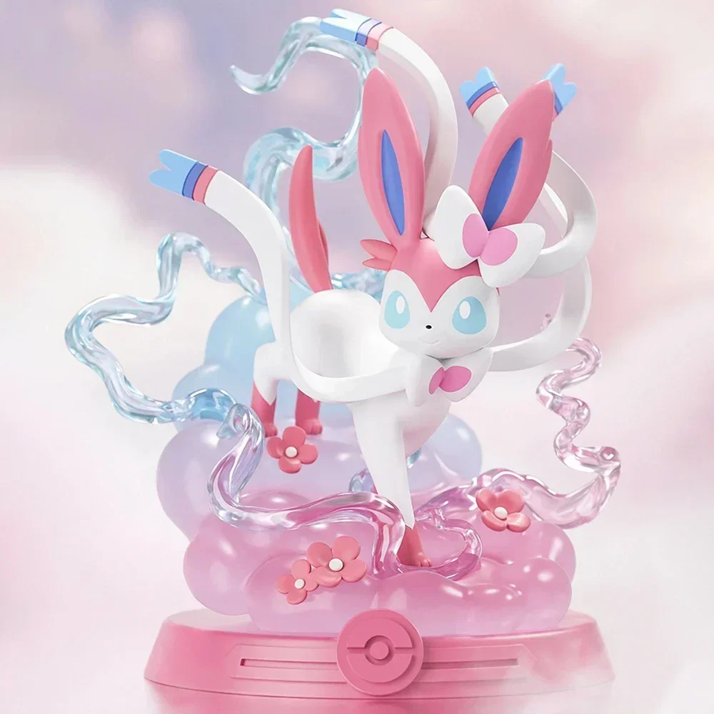Фото Новый Покемон экшн-фигурка Eevee сильвеон Vaporeon Аниме Фигурка загадочные коробки совершенно новые оригинальные в полке №2