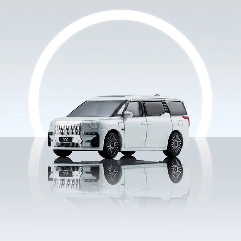 1:64 ZEEKR 009 ZEEKR 001 сплав, Маленькие искусственные литые игрушечные автомобили, высокая симпатичность, автомобили, игрушки, орнамент, рождественские подарки