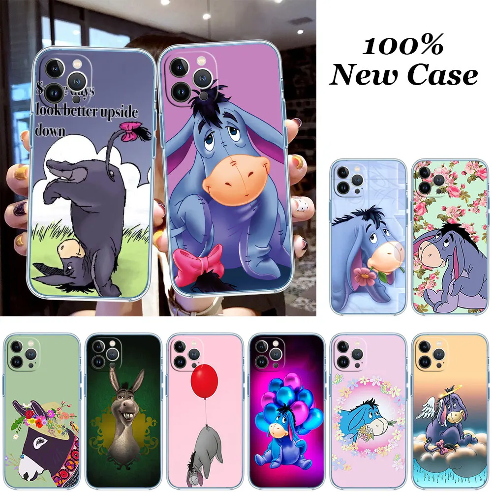 Eeyore Ослик для Moto G72 G71 G24 G73 G31 G34 G32 E40 E30 E22I E22 E20 E13 E7 G04 G6 G7 Play Plus Power