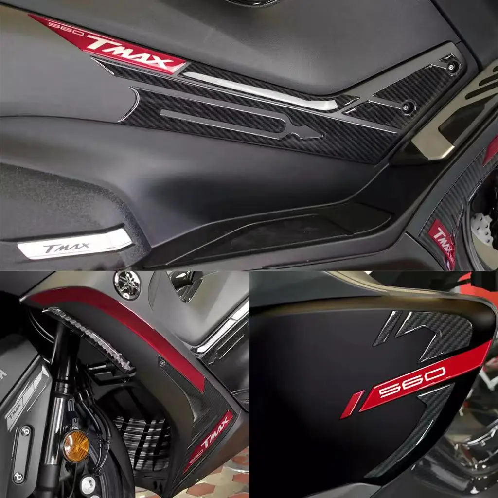 Фото Аксессуары для мотоциклов YAMAHA Tmax 560 2020, водостойкая защитная наклейка, 3D эпоксидная смола, защитная наклейка №4
