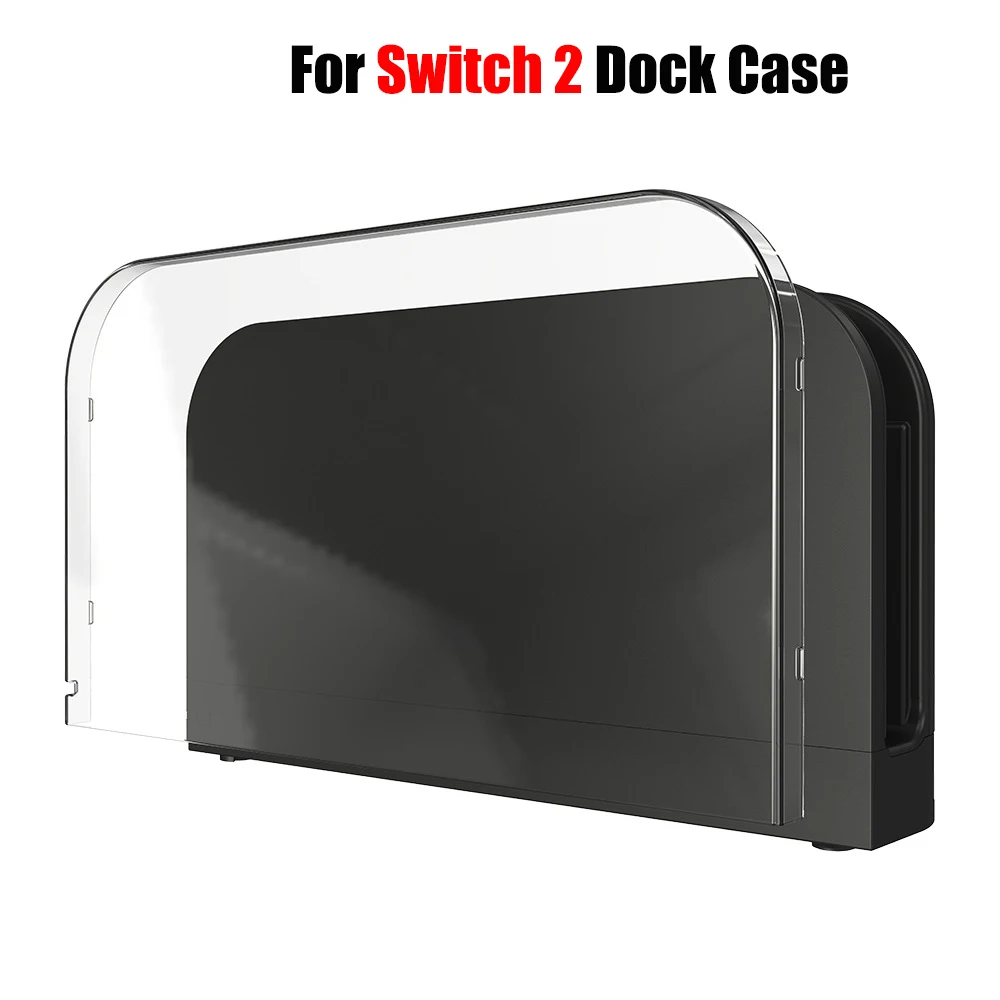 Новый базовый защитный чехол NS Switch 2, чехол с защитой от царапин, совместимый с Nintendo Switch 2, док-станция, игровые аксессуары