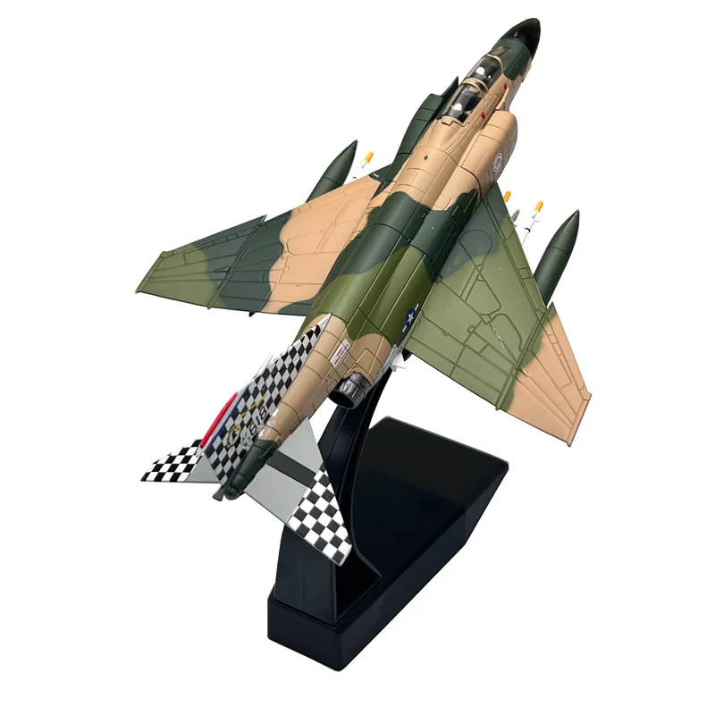 Фото 1:100 масштаб 1/100 США F4C F-4C Phantom Fighter литой под давлением металлический самолет модель самолета игрушка для коллекции или подарка №2