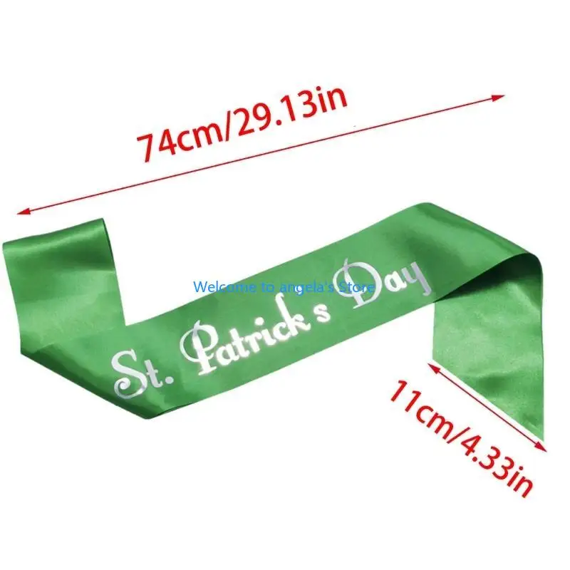X4yc patricks day day green sash raff bow gated gat bopper ирландский обруч для волос костюм аксессуары (art.: 3920d19154942) - 3920d19154942