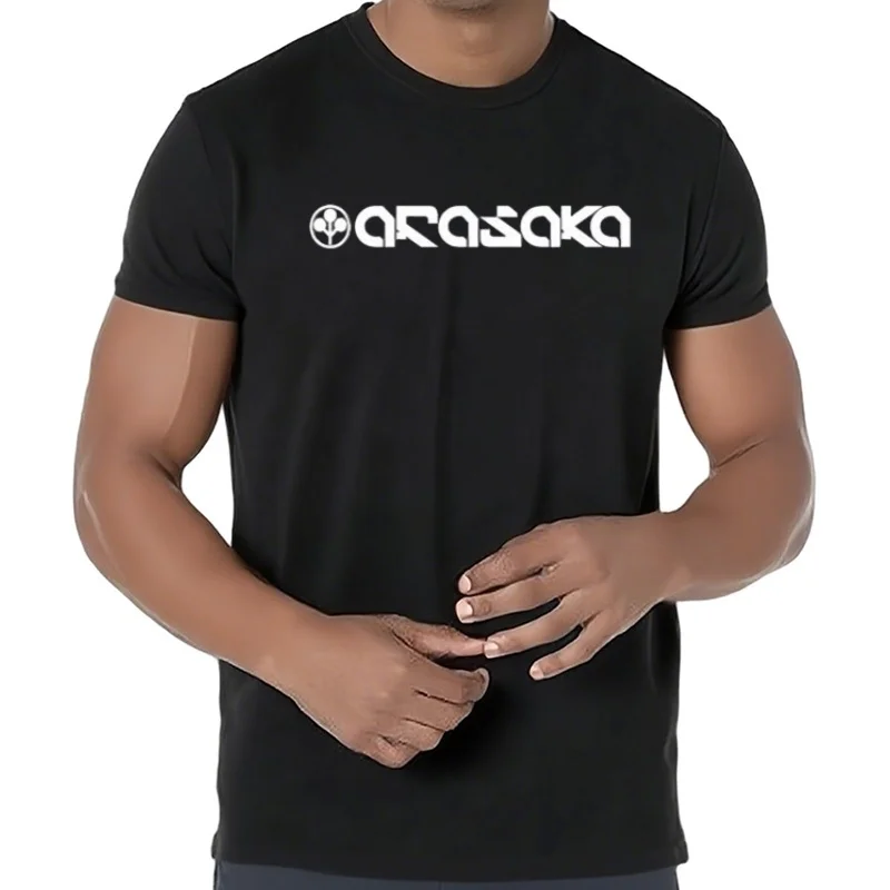 Arasaka Corporation Fictional Company Научная фантастика Футболка Мужские летние хлопковые футболки с короткими рукавами Топы LH-300