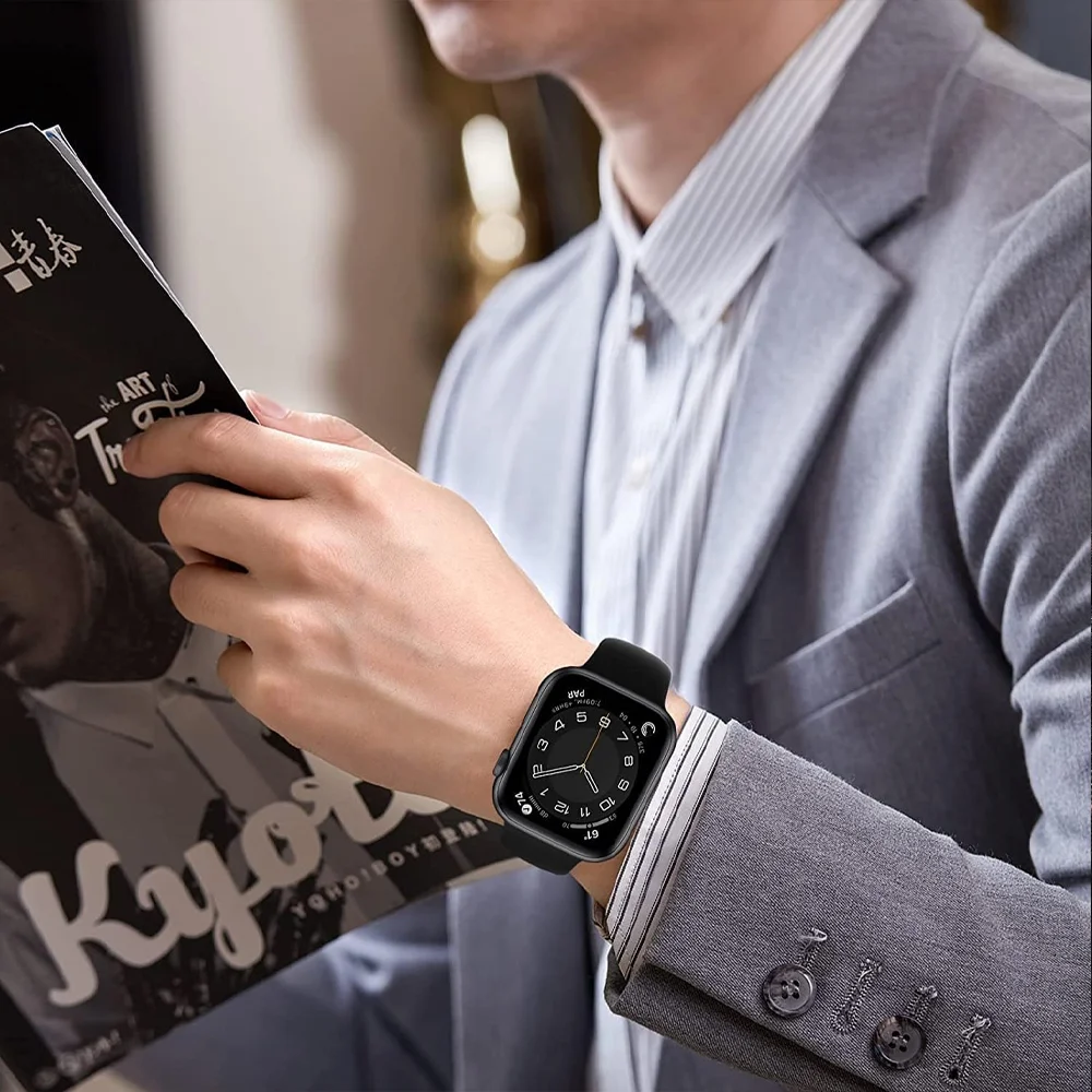 Ремешок для Apple Watch Band 44 мм 40 мм 45 мм 41 мм Ultra 2 49 мм 42 мм 44 45 мм, браслет для наручных часов, iwatch series 7 8 9 se 4 5 6 (art.: 3920c5707d36c) - 3920c5707d36c