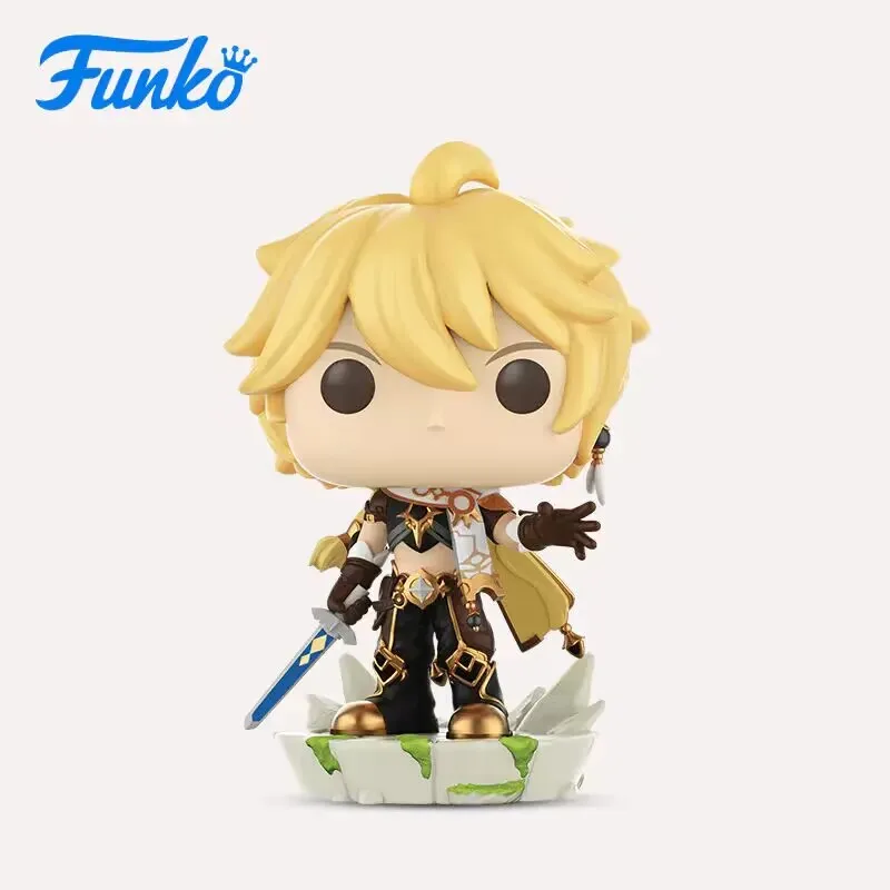 Фото Funko POP Asia Games Genshin Impact Aether # 160 люмен # 161 Паймон # Виниловые фигурки кукол 162, экшн-фигурки, игрушки №5