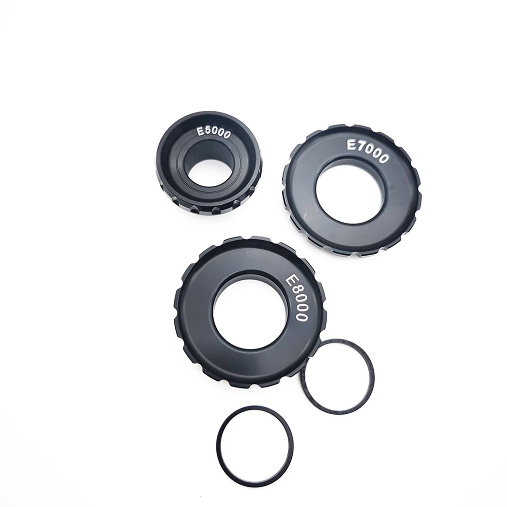 Запирающая крышка звездочки для Shimano E5000 E7000 E8000 MID-двигатель 20 г10 г12 г, черная блокирующая крышка из алюминиевого сплава (art.: 3920cf9607ea3) - 3920cf9607ea3