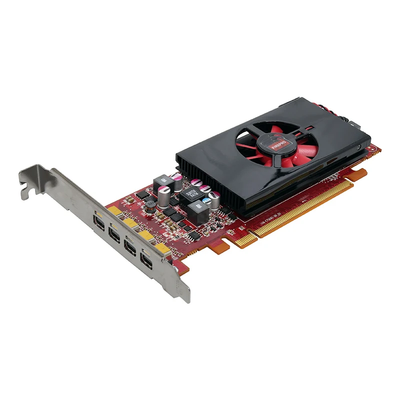 Фото 1 шт. детали для Sapphire AMD FirePro W4100 2 ГБ профессиональная графическая видеокарта 4K HD графическая рабочая карта №2