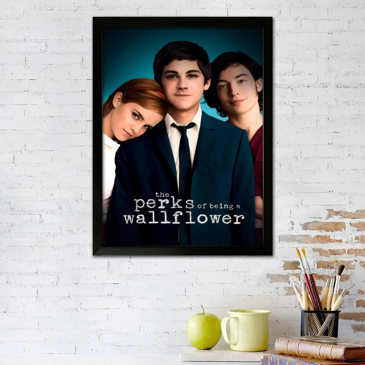 Фото Плакат на холсте The Perks of A WallFlower и настенное искусство, печать с изображением, современный семейный декор для спальни, декоративная живопись №2
