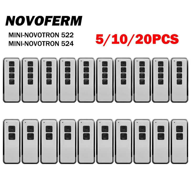 NOVOFERM MINI-NOVOTRON 522 524 504 пульт дистанционного управления электрическими воротами 433,92 МГц для NOVOFERM NOVOTRON 522 524 502 открыватель гаражных ворот