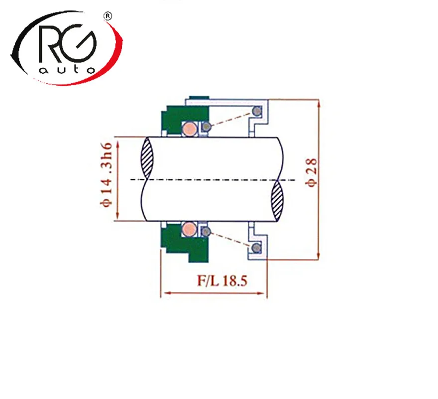Хорошая распродажа Fort FS66P6E10P, Nippon 10P1710P08E10P1310P1510PA176P127A6P127B6P уплотнение механического вала автомобильного компрессора, (art.: 3920cb03b329b) - 3920cb03b329b