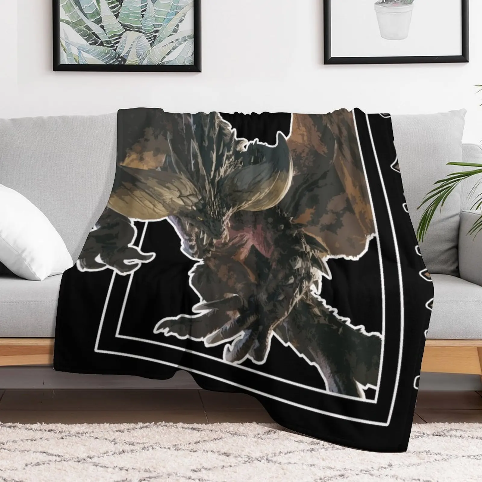 Фото Нергигант (?????????????3???) Одеяло MHW 3, роскошные одеяла для дивана St №2