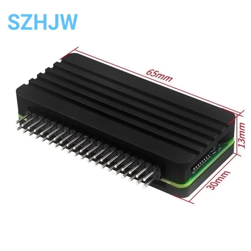 Фото Защитный чехол для Raspberry Pi Zero/Zero W/Zero 2W, алюминиевый корпус, Универсальный Корпус для самостоятельной сборки, охлаждающий корпус с контактным разъемом №4