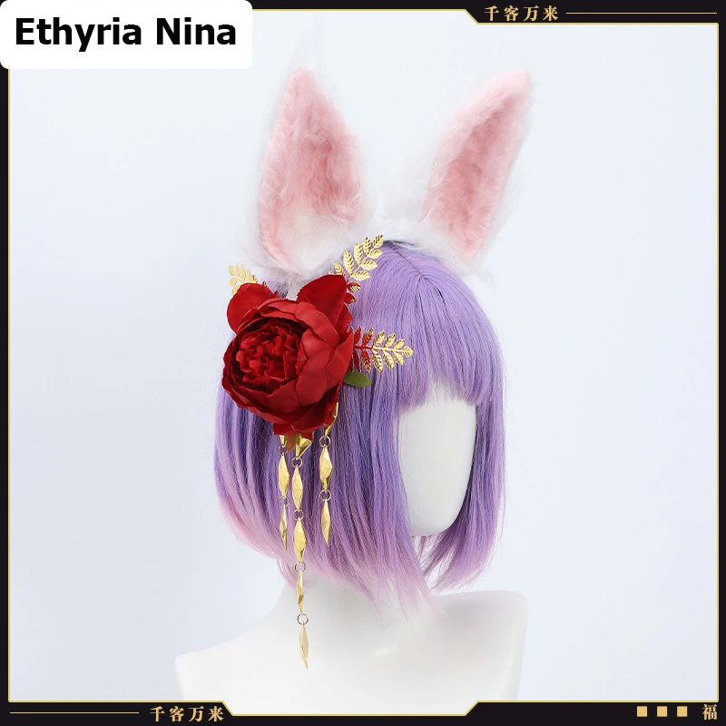 Фото COS-KiKi Vtuber Nijisanji Ethyria Nina новая одежда игровой костюм косплей костюм элегантное сексуальное платье униформа наряд для вечеринки на Хэллоуин №4