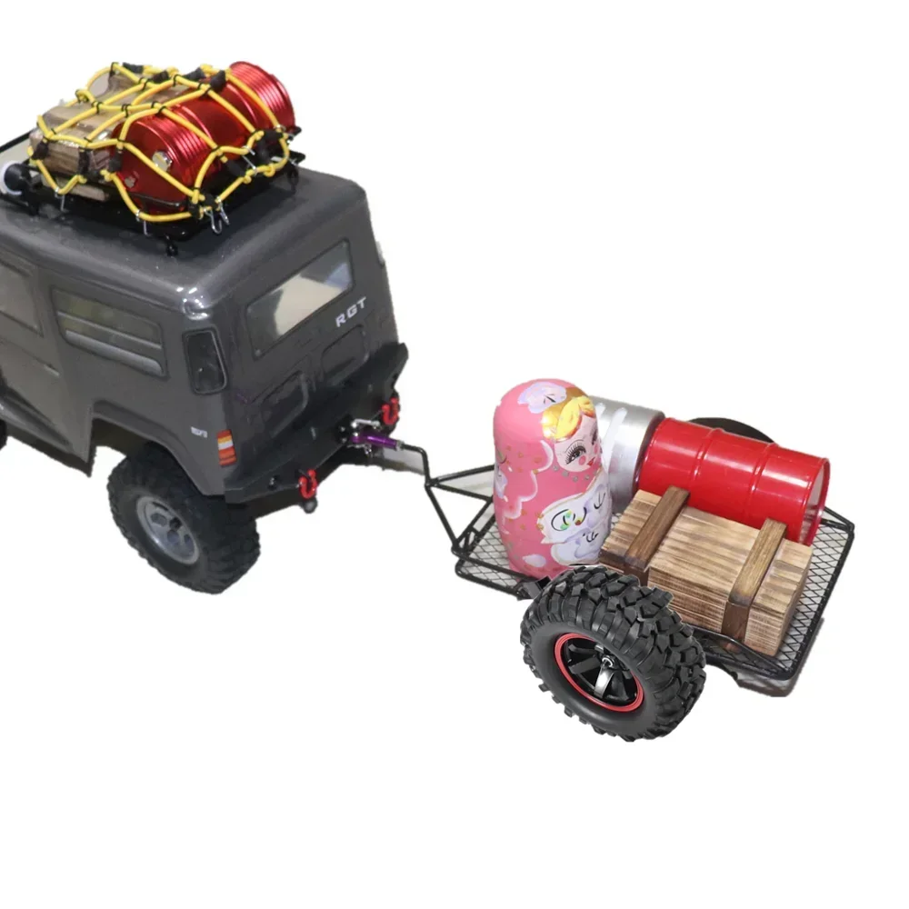 Металлическая радиоуправляемая рама бункера для прицепа 110 Rock Crawler Truck Trail Traxxas TRX-4 TRX4 Axial SCX10 RC4WD D90 CC01 (art.: 3920cca93c9a0) - 3920cca93c9a0