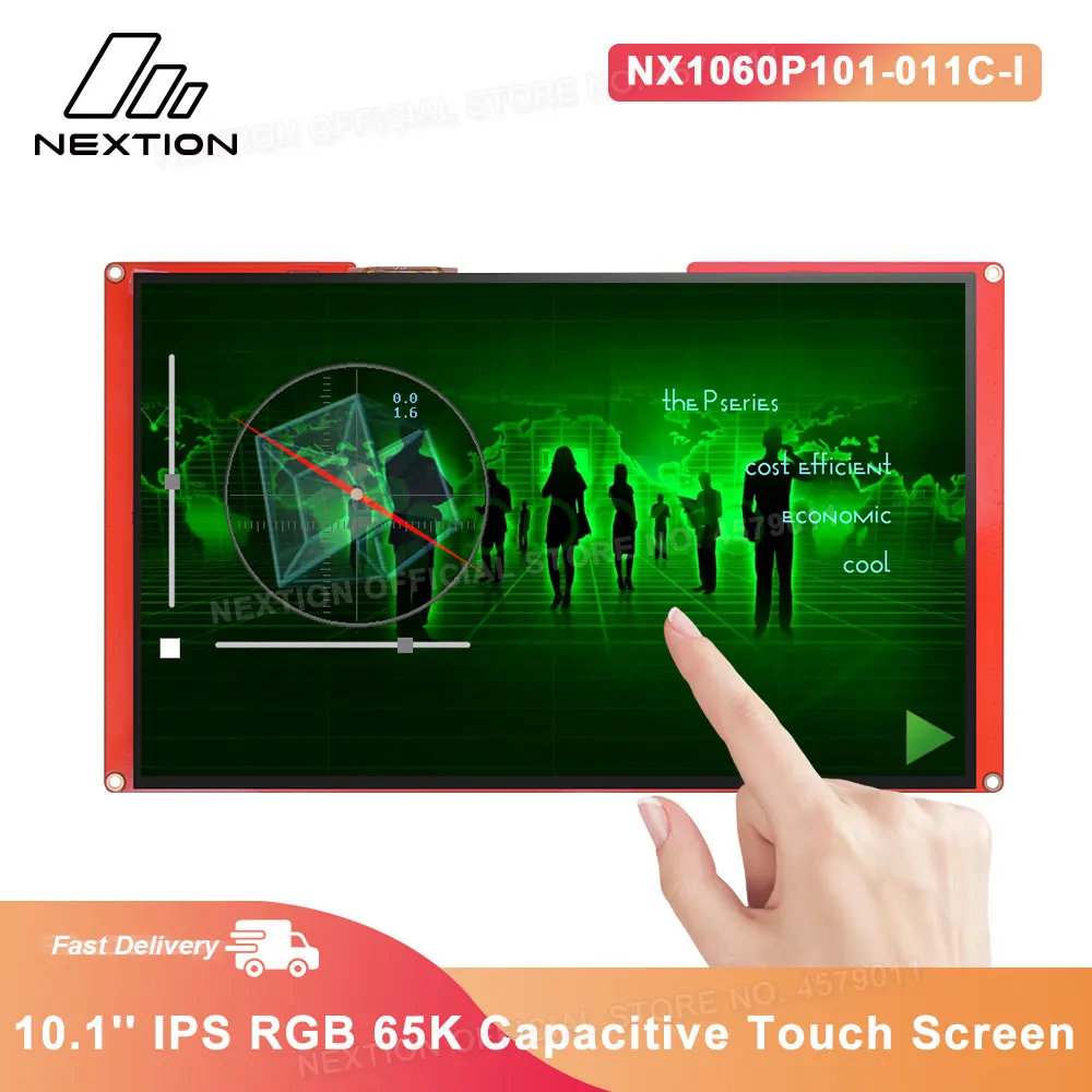 NEXTION 10,1 ''ЖК-дисплей модуль NX1060P101-011C- I HMI емкостный сенсорный дисплей Многофункциональный экран интеллектуальная серия