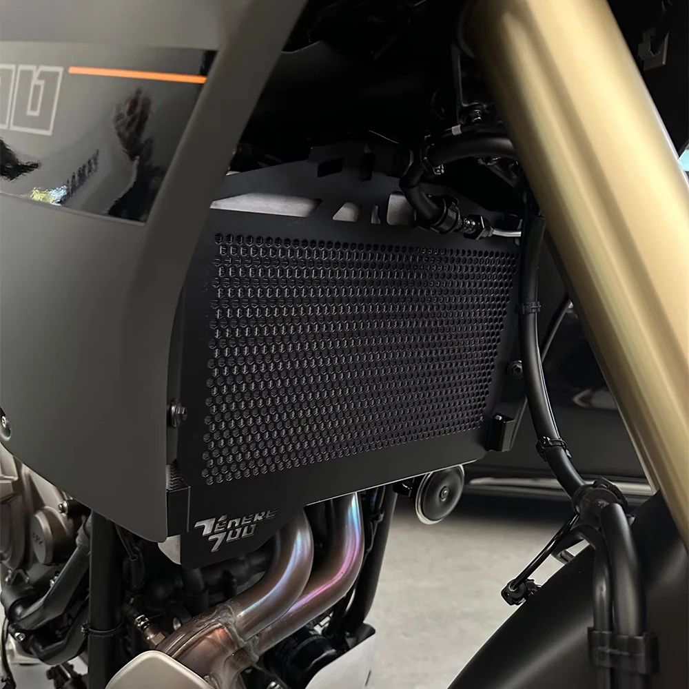 Фото Защитная крышка для решетки радиатора для Yamaha Tenere 700 TENERE 700 T7 XTZ700, аксессуары для мотоциклов, крышка решетки радиатора №2