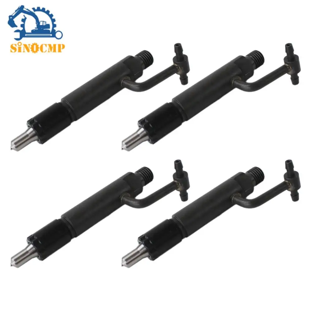 4 шт. топливные форсунки 729573-53100 729671-53100 для Yanmar 4JH2-UTE 4JH2 двигатель топливная форсунка аксессуары системы питания