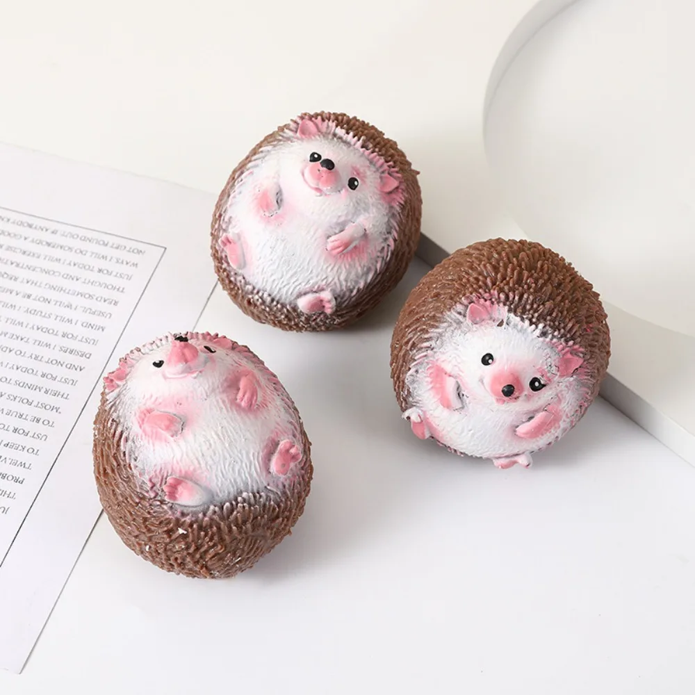 Животные мультфильм еж декомпрессионные игрушки Kawaii быстрое восстановление фиджет игрушки дети забавные TPR сжимаемые игрушки Хэллоуин
