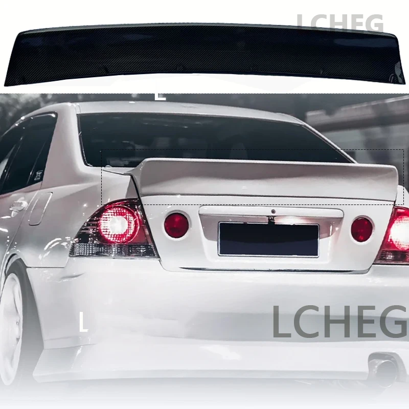 Для IS200 Modif --- TRD Gaya Hitam/Serat Karbon Bagasi Belakang Kompartemen Спойлер Sayap Mobil Для Lexus IS 1998 ~ 2002
