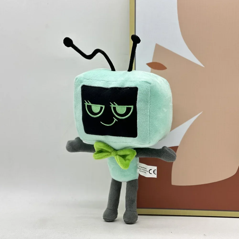 Фото НОВЫЙ Dandy's World Plush Kawaii Dandy World Scrap Stuffed Horror Game Goob Pebble Plushie Мягкая подушка Кукла Милая игрушка для декора комнаты №3