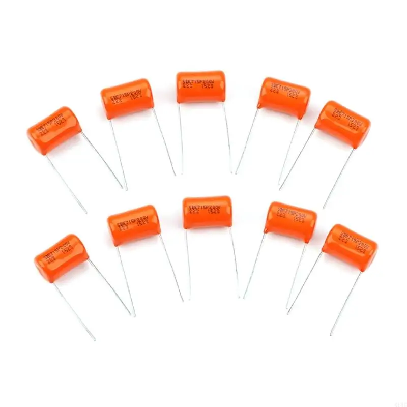 Q84C 10pcs Drop Compacitors Tone Caps 715p .022UF Гитарные тональные кепки конденсаторы