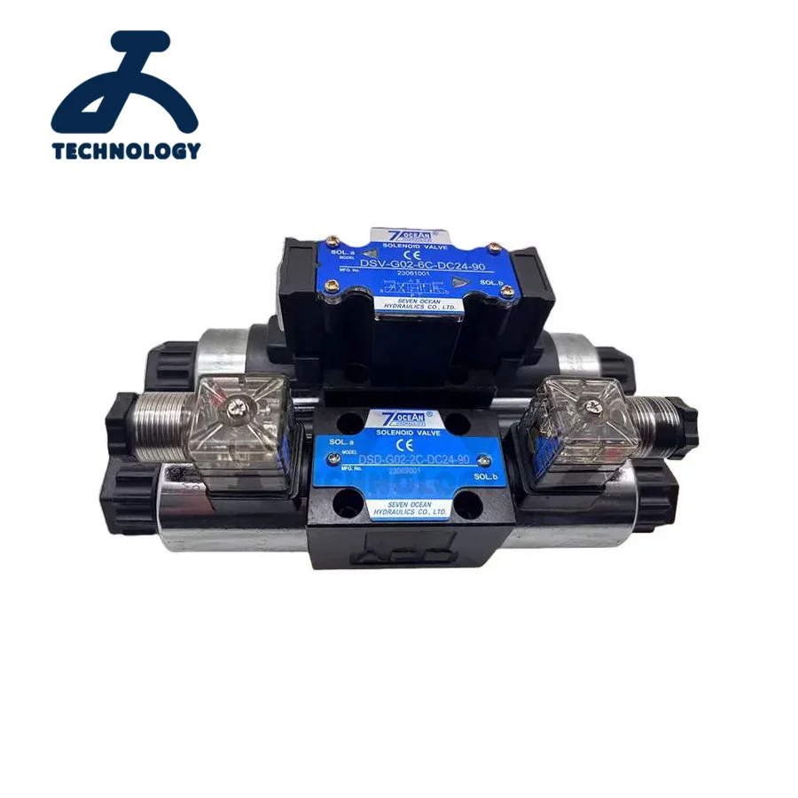 Новый 7-дюймовый экомагнитный клапан DSD-G03-2C-DC24 DSD-G03-2C-A110 DSD-G03-2C-A220 DSD-G03-6C-DC24 DSD-G03-6C-A110 DSD-G03-6C-A220